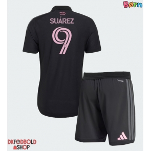Inter Miami Luis Suarez #9 Udebanesæt Børn 2026-27 Kort ærmer (+ korte bukser)